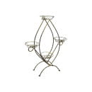 Цветочница напольная ЦН №2-4 меттал, черный с патиной  (ЦН №2-4) 