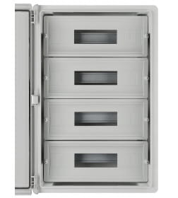 Бокс ЩРН-П-60 модулей, ABS, IP65, от -45 до +75 °С, навесной (400х600х200 мм) TDM SQ0932-0118