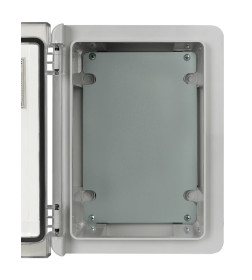 Бокс пластиковый навесной ЩМП-0-1, прозрачная крышка, ABS, IP65, от -45 до +75 °С (280x210x130 мм) TDM SQ0933-0221