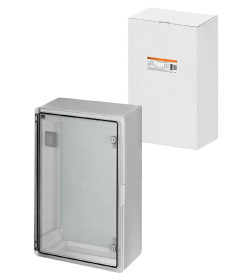 Бокс пластиковый навесной ЩМП-0-7, прозрачная крышка ABS, IP65, -45 до +75 С (600x400x200 мм) TDM SQ0933-0207