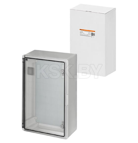 Бокс пластиковый навесной ЩМП-0-7, прозрачная крышка ABS, IP65, -45 до +75 С (600x400x200 мм) TDM SQ0933-0207 (SQ0933-0207) 