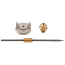 Краскораспылитель пневматический с верхним бачком 0,6 л (сопла 1.2, 1.5 и 1.8 мм) Matrix 57314 (57314) 