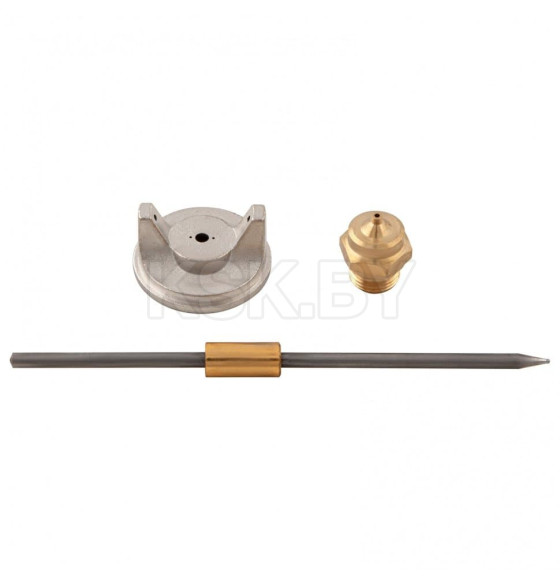 Краскораспылитель пневматический с верхним бачком 0,6 л (сопла 1.2, 1.5 и 1.8 мм) Matrix 57314 (57314) 