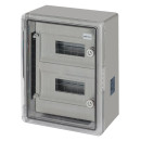 Бокс ЩРН-П-24 модуля, прозрачная крышка, ABS, IP65, от -45 до +75 °С, навесной, (300х400х170 мм) TDM SQ0933-0216 (SQ0933-0216) 