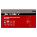 Краскораспылитель пневматический с верхним бачком 1,0 л Matrix 57315 (57315) 