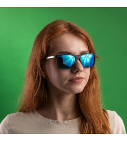 Очки поляризационные в жест.чехле (синий/фиолет.) (N-OP-PF2017-B) Nisus