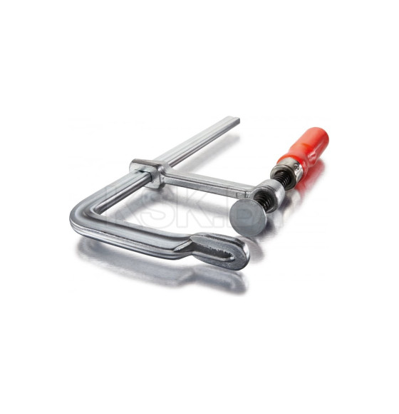 Струбцина цельнометаллическая classiX 160/80, 5 кН, деревянная ручка BESSEY (GS16)