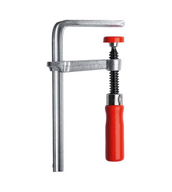 Струбцина цельностальная настольная 120/60, 1.8 кН, направляющая для пазов 12x8 мм. BESSEY