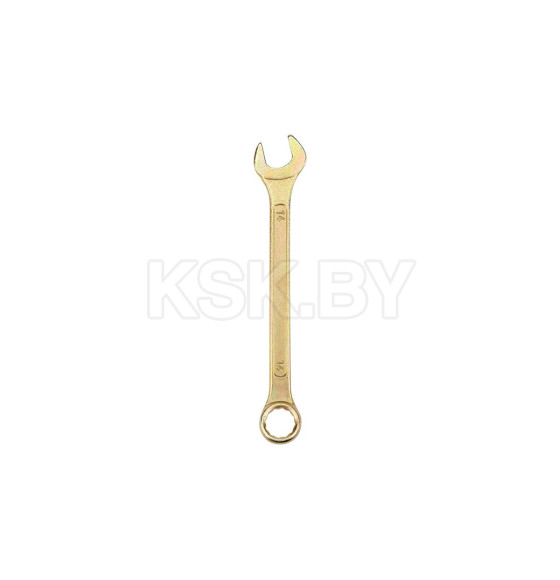 Ключ комбинированный 14 мм желтый цинк REXANT 12-5809-2 (12-5809-2) 