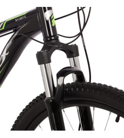 Велосипед FOXX 27.5" ATLANTIC зеленый, алюминий, размер 16"