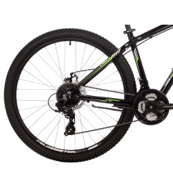 Велосипед FOXX 27.5" ATLANTIC зеленый, алюминий, размер 16"