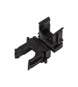 Крепеж-клипса для трубы ø 16 мм черная (упак. 10 шт.) REXANT 28-0116-5