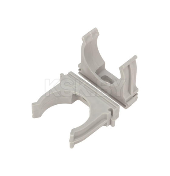 Крепеж-клипса для трубы ø 32 мм серая (упак. 10 шт.) REXANT 28-0132-4 (28-0132-4) 