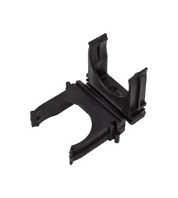 Крепеж-клипса для трубы ø 32 мм черная (упак. 10 шт.) REXANT 28-0132-5