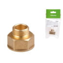 Переход  1 1/2"х1 1/4" вн.-нар. (реборда), латунь,  AV Engineering (инд.упак.)  (AVE304005L) 