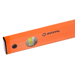 Уровень 2000 мм алюминиевый фрезерованный 3 глазка Вихрь 73/11/4/8