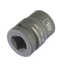 Головка торцевая ударная шестигранная 1/2" 19 мм CrMo Stels 13924