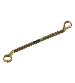 Ключ накидной 22х24 мм желтый цинк Сибртех 14632