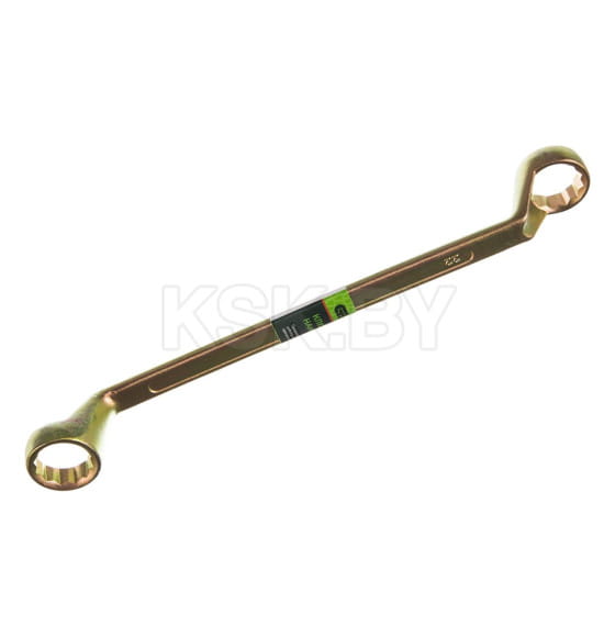 Ключ накидной 22х24 мм желтый цинк Сибртех 14632 (14632) 