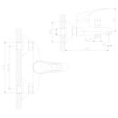 Смеситель для ванны с коротким изливом Decoroom, DR37035 (DR37035) 