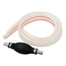 Насос для перекачки топлива ручной (груша резиновая) 8мм со шлангом 2х1м, "H-D