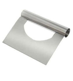 Шпатель кондитерский, 15×12 см, прямой край, серебристый 1822550