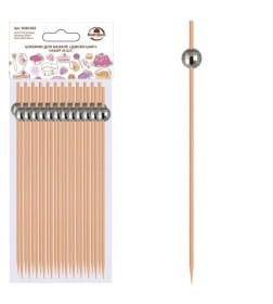 Шпажки для канапе "Диско-шар" (серебро) (24 шт) BJ80-602