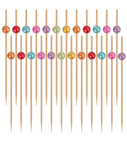 Шпажки для канапе "Яркие бусинки" (24 шт) VL80-590