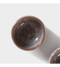 Набор для чайной церемонии «Лунный камень», 7 предметов: 6 пиал 50 мл, чайник 150 мл, керамика