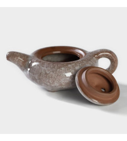 Набор для чайной церемонии «Лунный камень», 7 предметов: 6 пиал 50 мл, чайник 150 мл, керамика