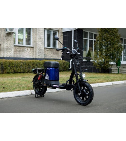 Электровелосипед AVM E-ALFA BURAN (синий)