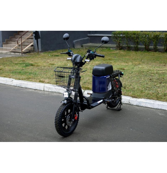 Электровелосипед AVM E-ALFA BURAN (синий)