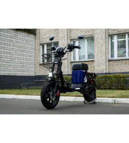 Электровелосипед AVM E-ALFA BURAN (синий)