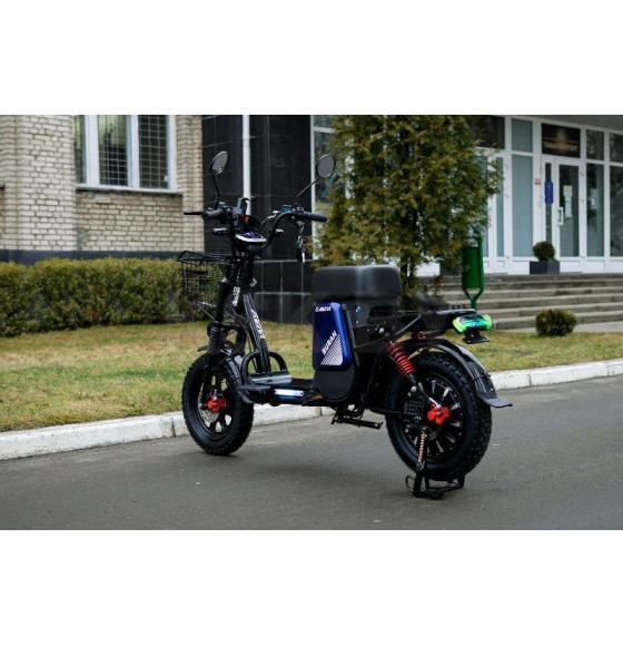 Электровелосипед AVM E-ALFA BURAN (синий)