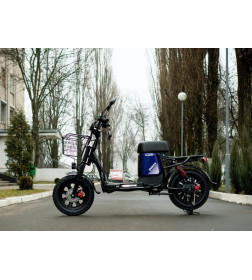 Электровелосипед AVM E-ALFA BURAN (синий)