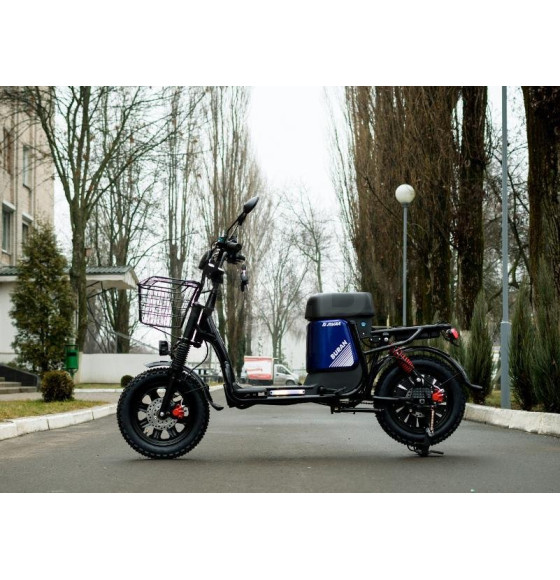 Электровелосипед AVM E-ALFA BURAN (синий)