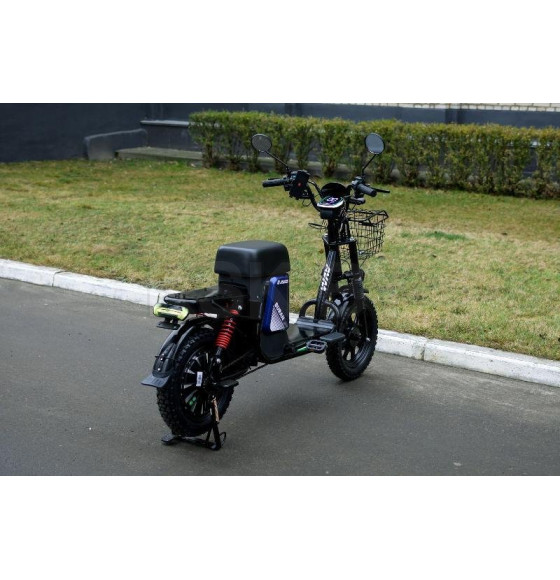 Электровелосипед AVM E-ALFA BURAN (синий)