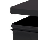 Коробка разветвительная для открытой установки 80*80*40мм IP67 черная Stekker (49655) 