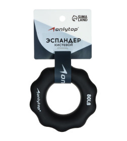 Эспандер кистевой ONLYTOP 40 кг (черный) 4287689