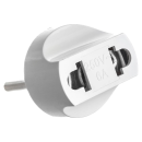 Сетевой переходник 6А 250В STEKKER ADP6-04-20 (32860) 