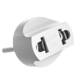 Сетевой переходник 6А 250В STEKKER ADP6-04-20