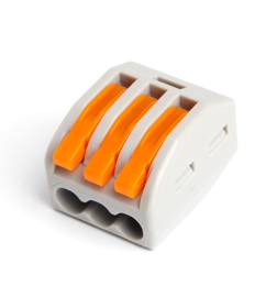 Cтроительно-монтажные клеммы 3-проводная LD222-613 (DIY упак 30 шт) Stekker