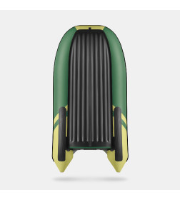 Надувная лодка GLADIATOR E350S зелено-оливковый (6)