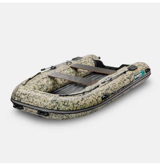 Надувная лодка GLADIATOR E380S цифровой камуфляж (10) NEW (BSM4173) 