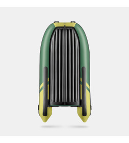 Надувная лодка GLADIATOR E450X зелено-оливковый (6)