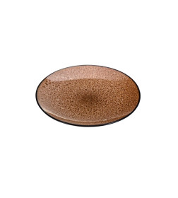 Тарелка десертная керамическая "Bubble Brown" 20 см BB102400