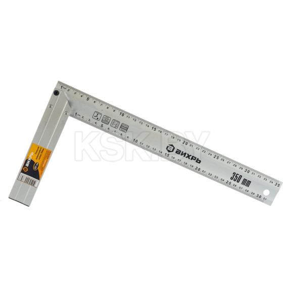 Угольник 350 мм алюминиевый литой Вихрь 73/11/3/4 (73/11/3/4) 