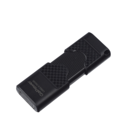 Флеш-накопитель 32GB USB2.0 пластик черный матовый GoPower SLIDER 00-00025964