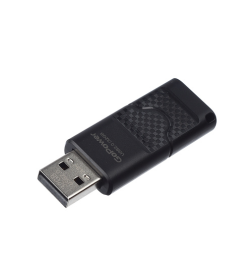 Флеш-накопитель 32GB USB2.0 пластик черный матовый GoPower SLIDER 00-00025964