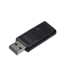 Флеш-накопитель 16GB USB2.0 пластик черный матовый GoPower SLIDER 00-00025963